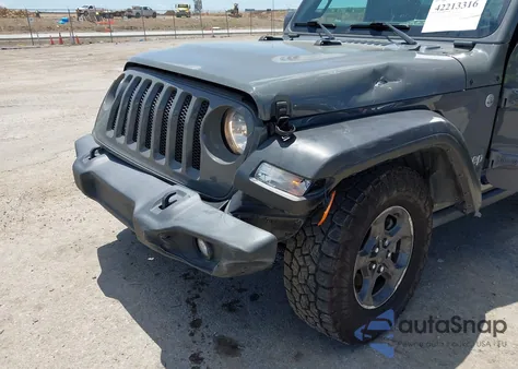 2021 Jeep Wrangler Sport S 4X4 z USA, uszkodzony, nr VIN 1C4HJXAG8MW569220